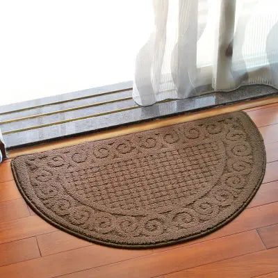 Doormat | Retro Half-Moon Design & Non-Slip Backing