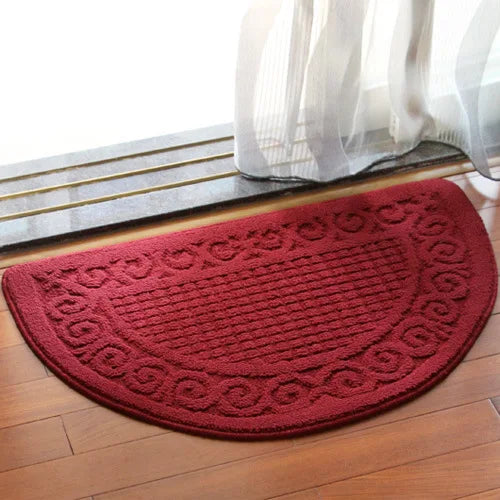Doormat | Retro Half-Moon Design & Non-Slip Backing