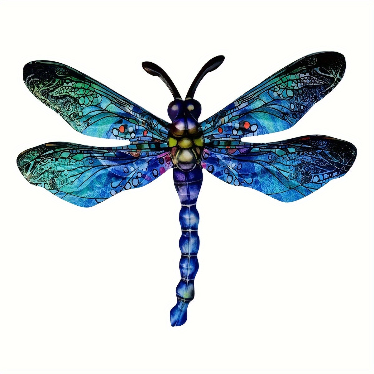 Wall Decoration | Metal Dragonfly Cutout Design