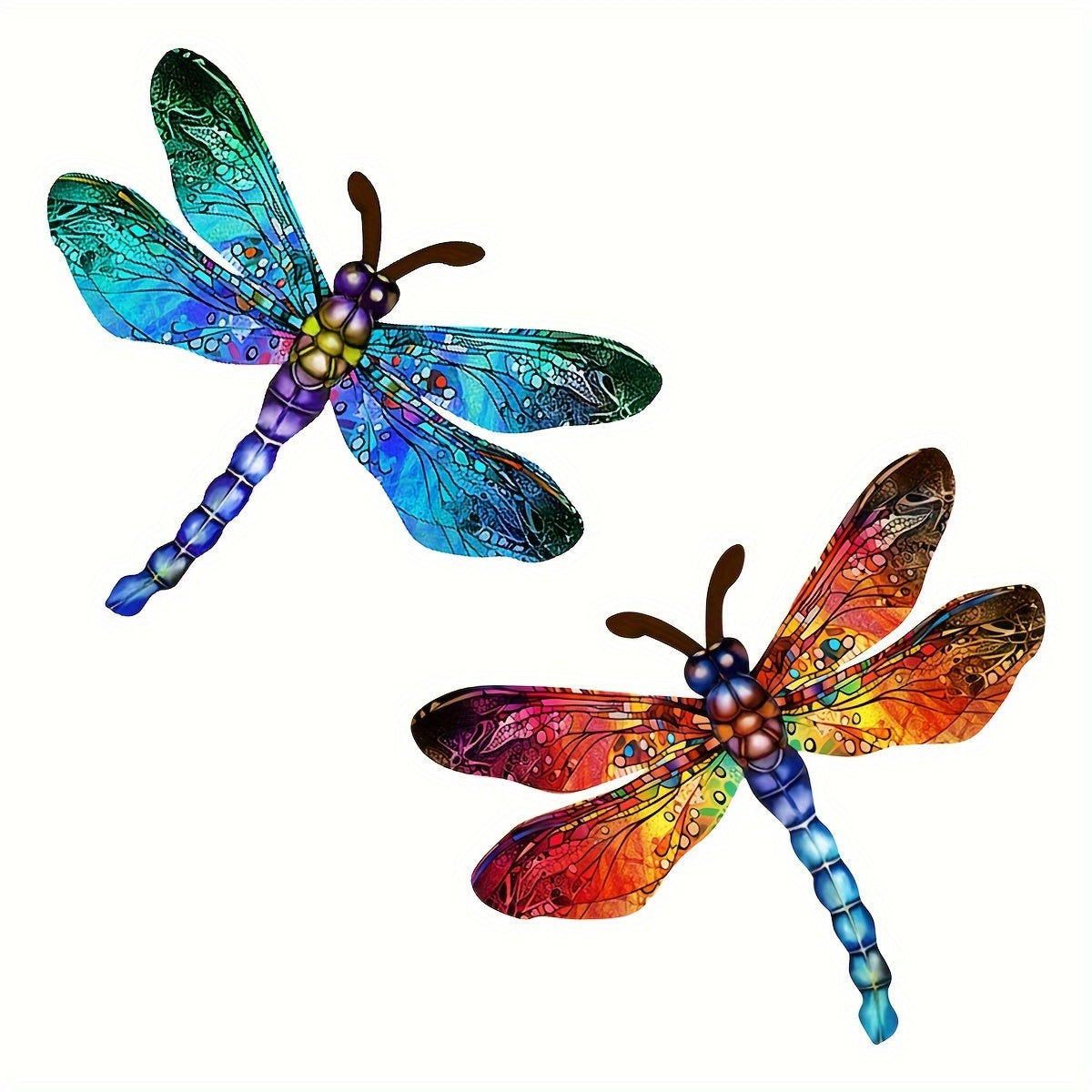 Wall Decoration | Metal Dragonfly Cutout Design