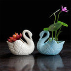 Flower Pot | Duck Shape Design | Molded Resin