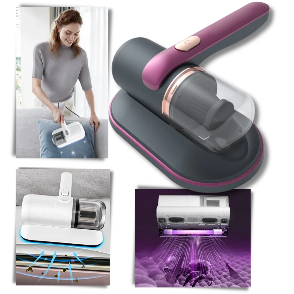 Dust Mite Vacuum | Cordless UV-C & 10,000Pa Suction