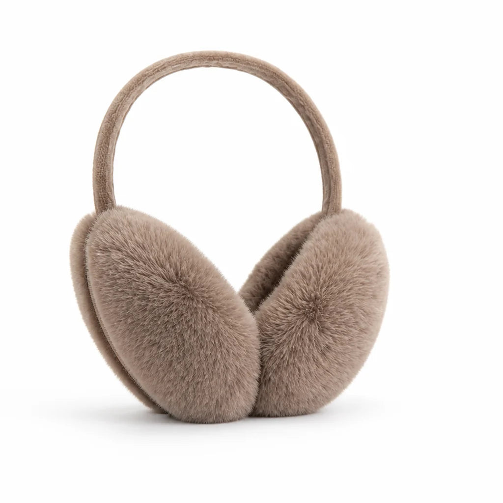 Ear Warmers | Plush Faux Fur & Foldable | Unisex