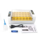 Egg Incubator | Automatic Egg Turning & Temperature Control | 24-Egg Capacity