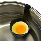 Egg Poacher | Nonstick Mold & Hook Attachment | Compact