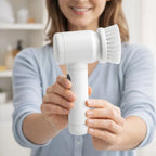 Electric Cleaning Brush | Rotary Action & 5 Interchangeable Heads