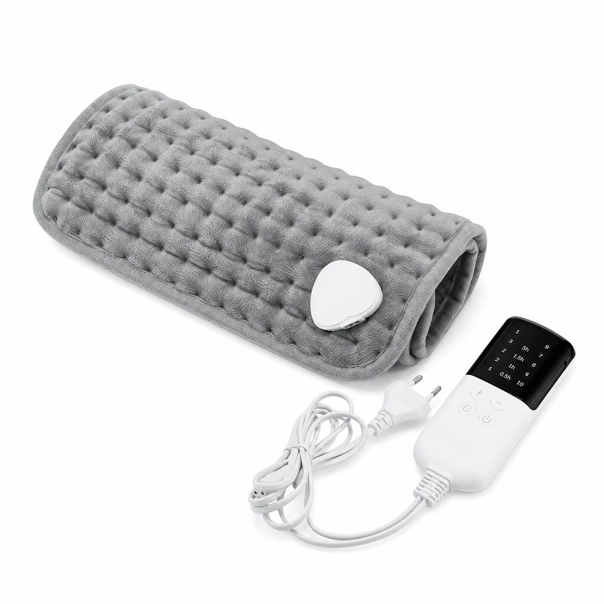 Electric Heating Pad | 10-Level Heat & LCD Timer | 30 × 60 Cm