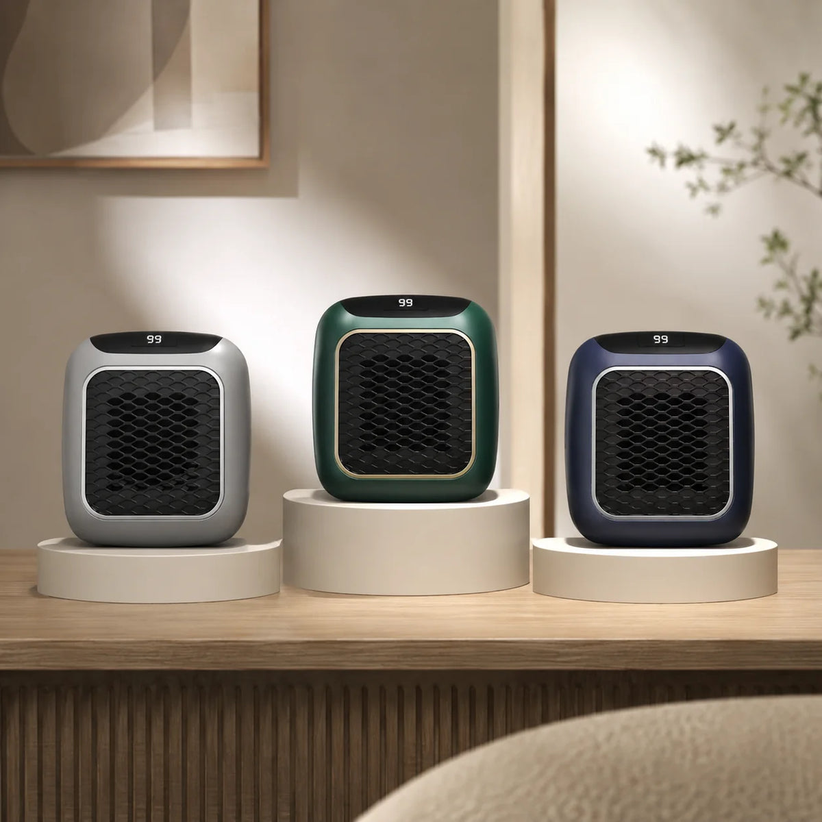 Electric Space Heater | Compact Plug-In & Energy-Efficient