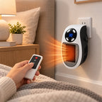 Electric Space Heater | Remote Control & Oilless | For Small Rooms
