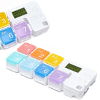 Electronic Pill Organizer | 7-Day Storage & Multiple Alarms | 4 Alarm Groups