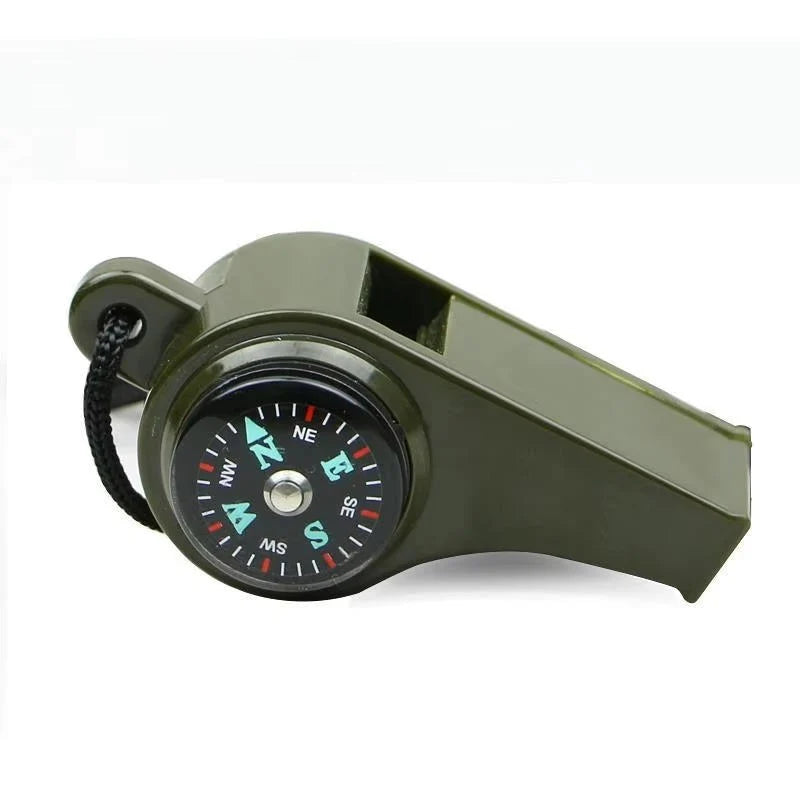 Emergency Whistle | 150 dB & Compass & Thermometer