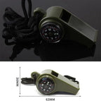 Emergency Whistle | 150 dB & Compass & Thermometer