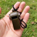 Emergency Whistle | 150 dB & Compass & Thermometer