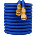 Garden Hose | Expandable Woven Fabric | Brass Connectors