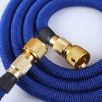 Garden Hose | Expandable Woven Fabric | Brass Connectors