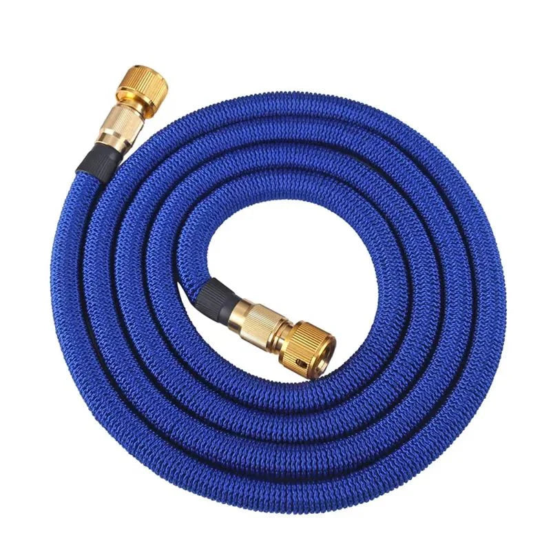 Garden Hose | Expandable Woven Fabric | Brass Connectors