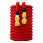 Garden Hose | Expandable Woven Fabric | Brass Connectors
