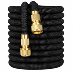 Garden Hose | Expandable Woven Fabric | Brass Connectors