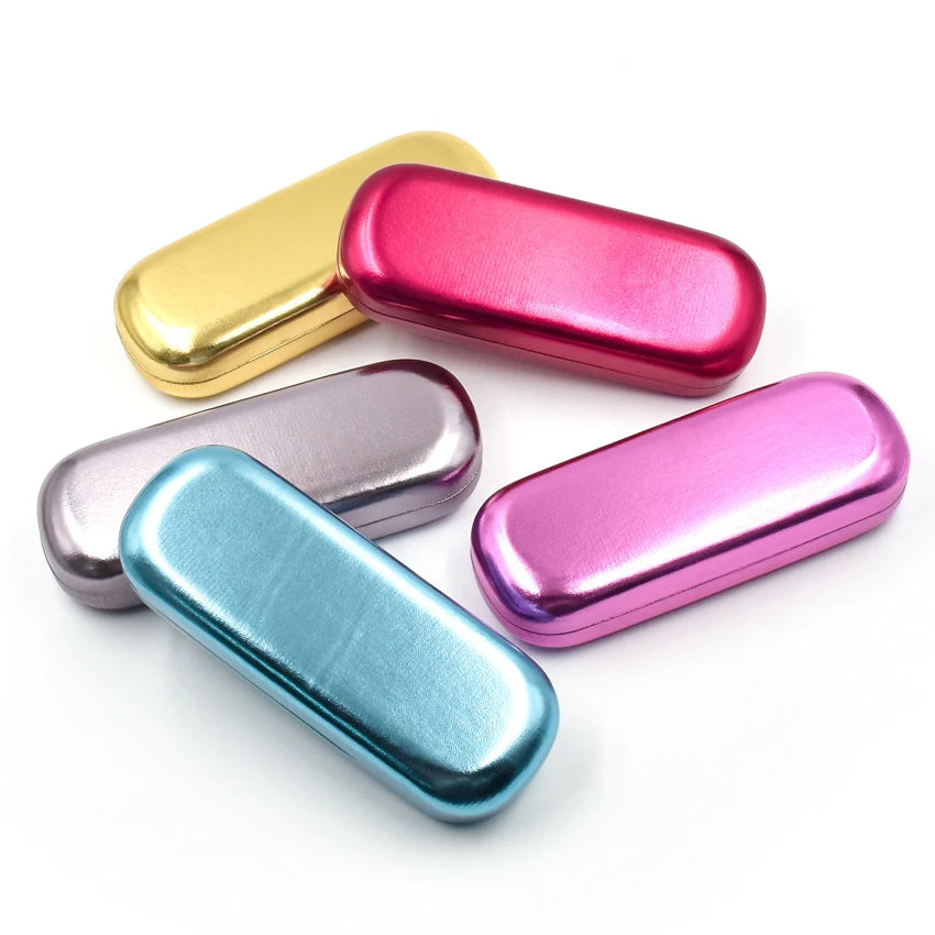 Eyewear Case | Hard-Shell & Lightweight | Includes 2 Cleaning Cloths