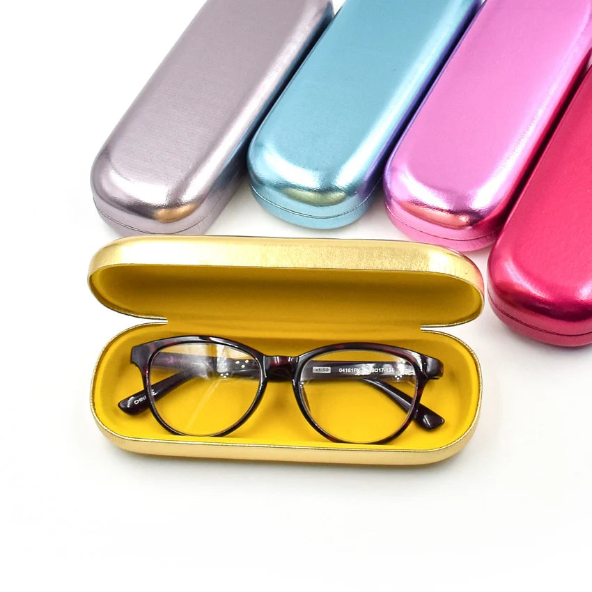 Eyewear Case | Hard-Shell & Lightweight | Includes 2 Cleaning Cloths