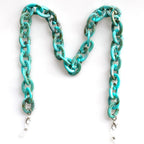 Eyewear Chain | Oversized Chunky Acrylic Links & Secure Metal Clasps