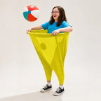 Fangspiel | Überlange Stretchhose | Inklusive 5 weicher Bälle