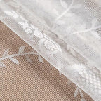 Tablecloth | Floral Lace & Sheer Microfiber | Round