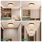 Flush Mount Ceiling Light | Integrated LED & 5 Color Temperatures | 12-Inch