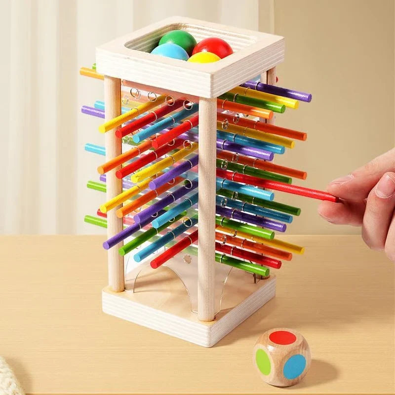 Focus Toy | Natural Wood & Adjustable Difficulty | Ages 3+