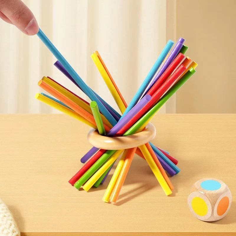 Focus Toy | Natural Wood & Adjustable Difficulty | Ages 3+