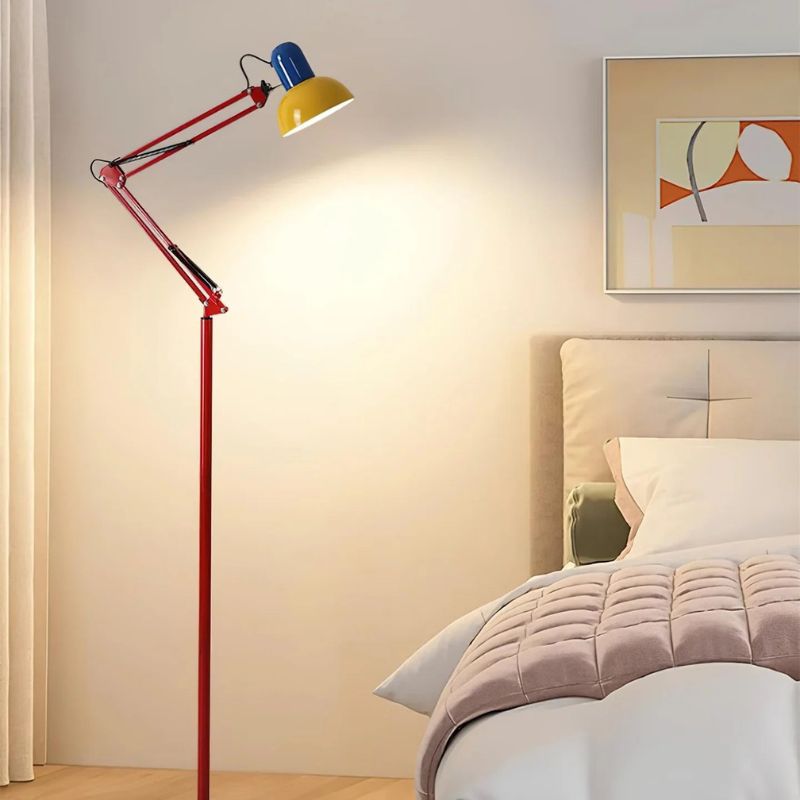 Floor Lamp | Foldable Metal Frame & Integrated LED