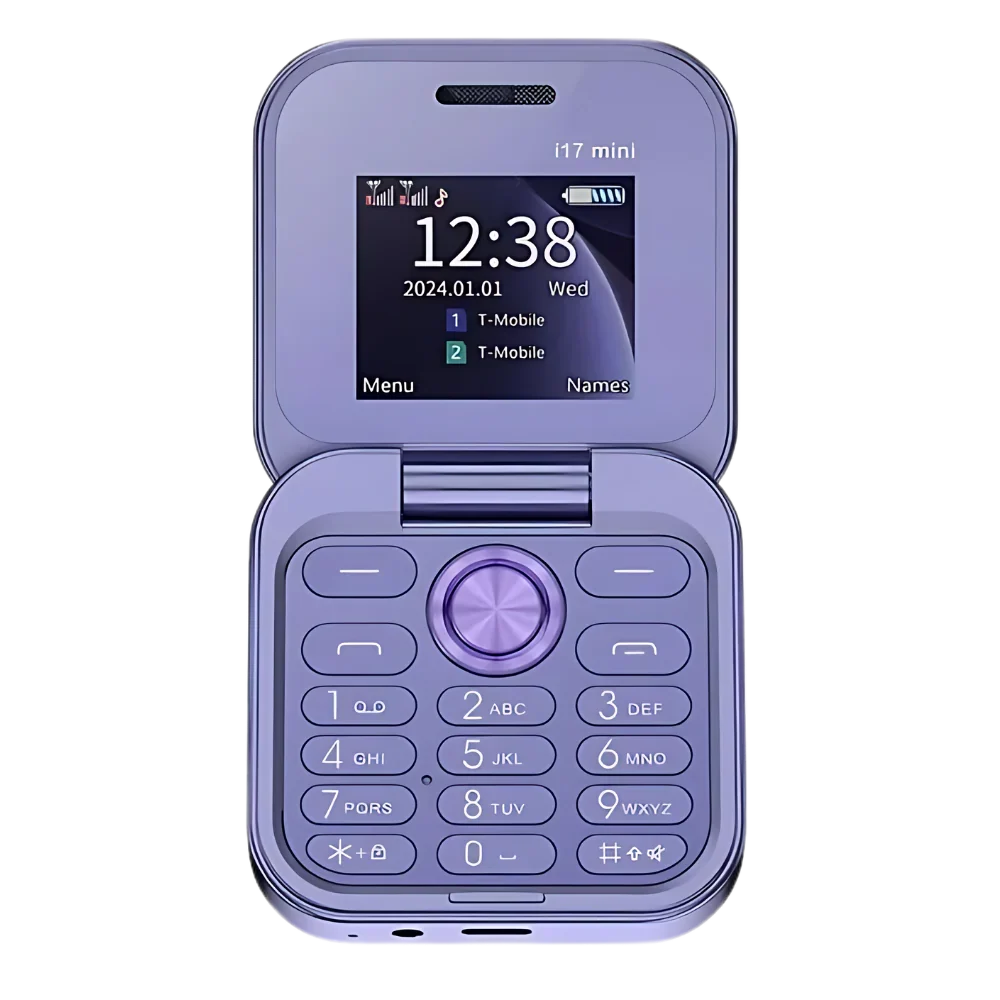 Folding Cell Phone | Dual SIM & MicroSD Slot | Pocket-Sized