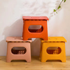 Folding Step Stool | Reinforced Plastic & Portable | 300 lb Capacity