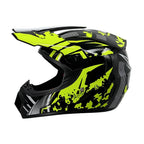 Full-Face Motocross Helmet | Multi-Density EPS & Ventilated | Quick-Release Strap