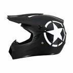 Full-Face Motocross Helmet | Multi-Density EPS & Ventilated | Quick-Release Strap