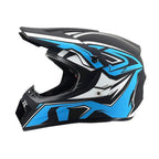 Full-Face Motocross Helmet | Multi-Density EPS & Ventilated | Quick-Release Strap