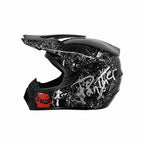 Full-Face Motocross Helmet | Multi-Density EPS & Ventilated | Quick-Release Strap