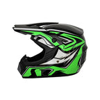 Full-Face Motocross Helmet | Multi-Density EPS & Ventilated | Quick-Release Strap