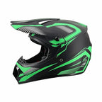 Full-Face Motocross Helmet | Multi-Density EPS & Ventilated | Quick-Release Strap