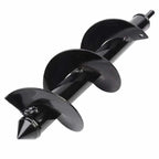 Garden Hole Digger | Drill-Powered Carbon Steel | Sizes M & L