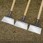 Garden Weed Scraper | Metal Multitool Head | Elongated Handle