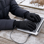 Gloves | USB-Powered Warmth & Touchscreen Fingertips | Pair