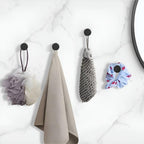 Suction Cup Hook | Locking Mechanism & Brushed Metal