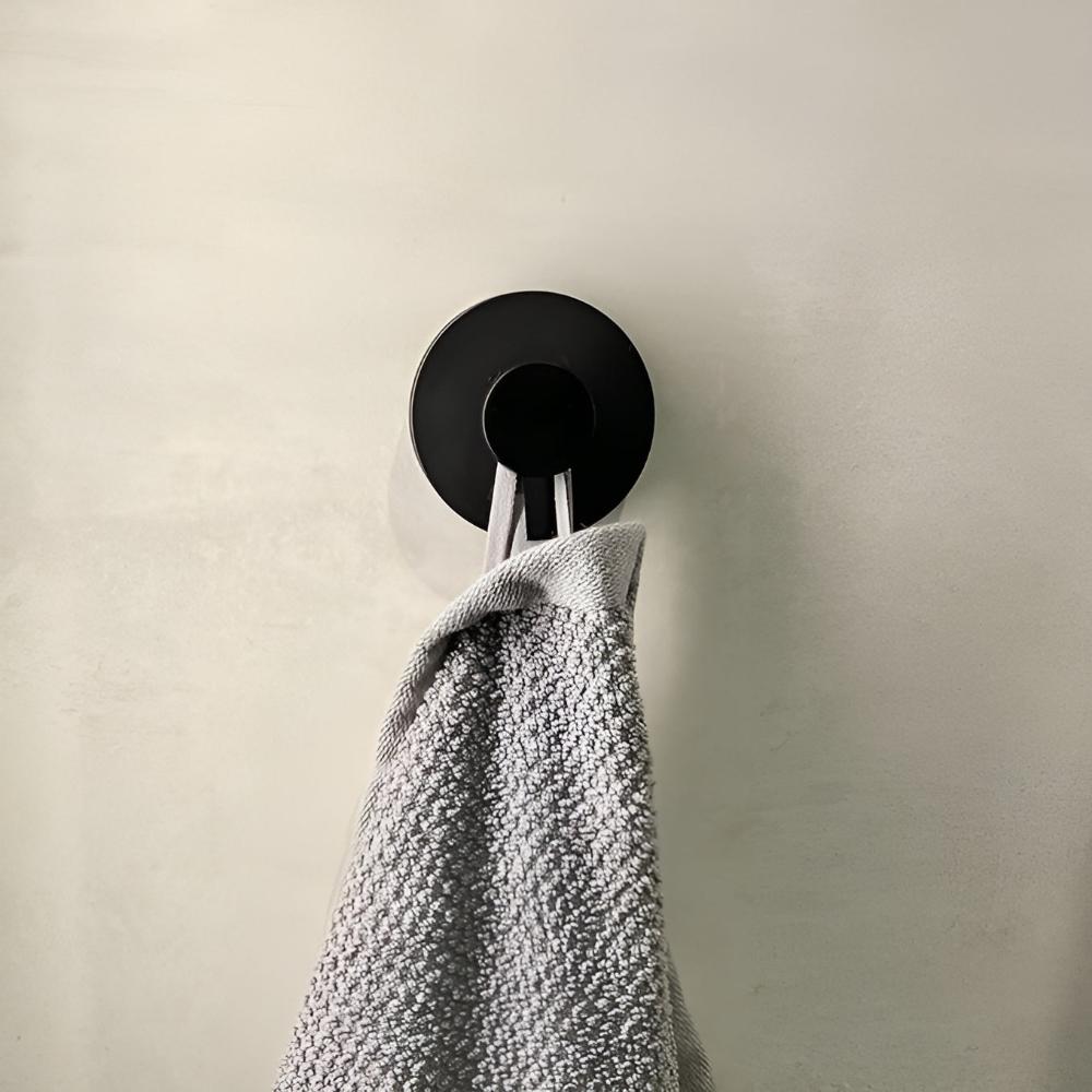 Suction Cup Hook | Locking Mechanism & Brushed Metal
