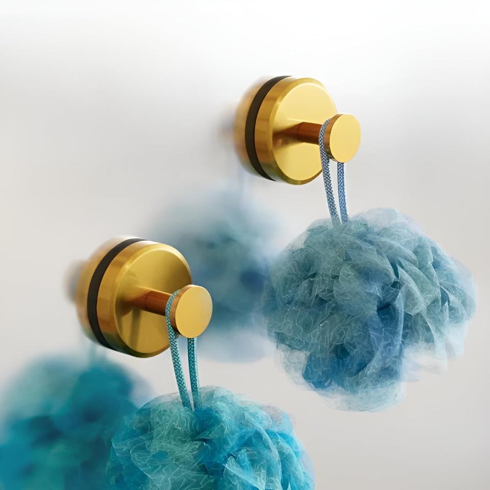 Suction Cup Hook | Locking Mechanism & Brushed Metal