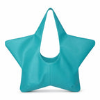 Handbag | Star-Shaped Faux Leather & Spacious Interior