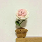 Handmade Knitted Flowers