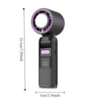 Handheld Fan | USB-C Rechargeable & Cooling Plate | 4000 mAh