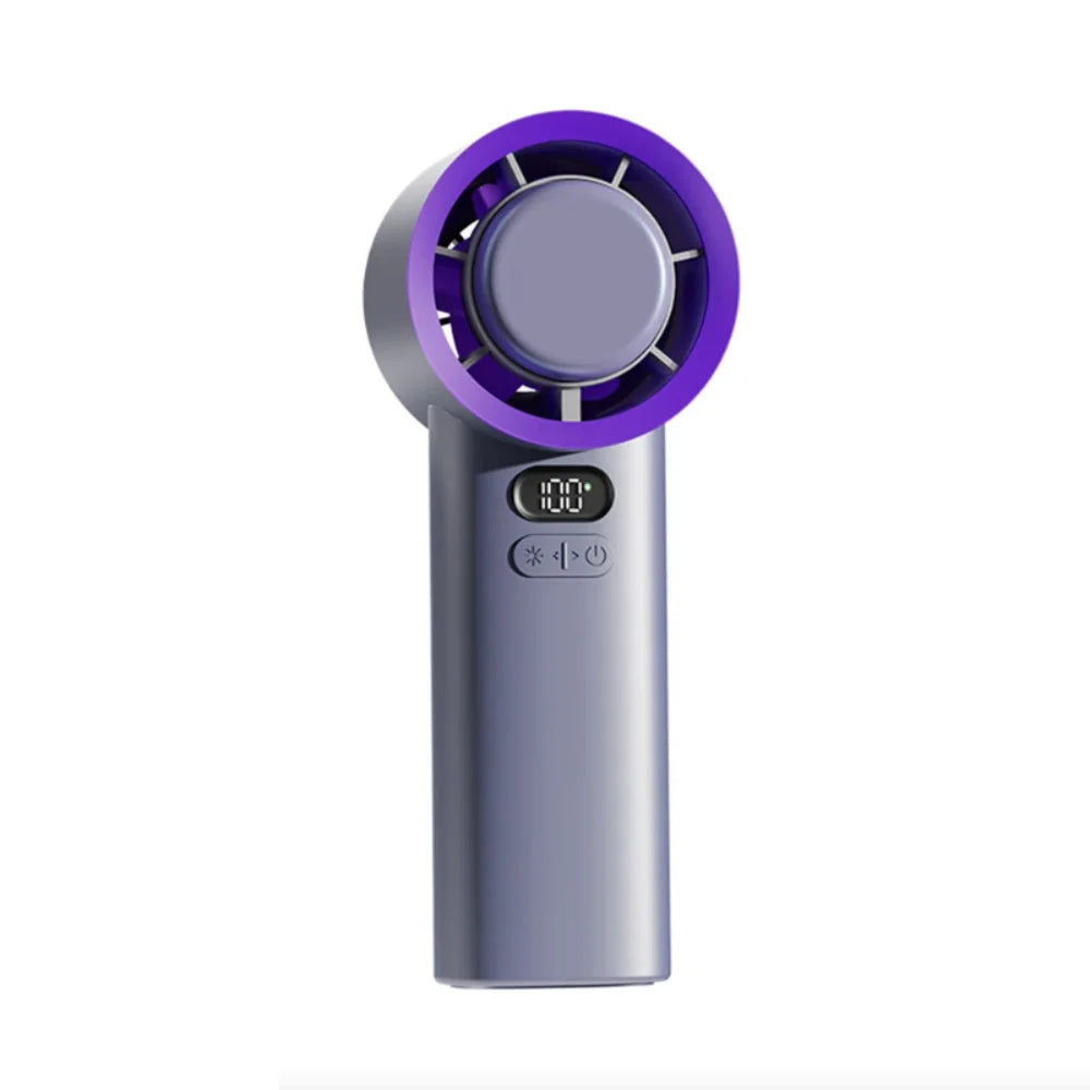 Handheld Fan | USB Rechargeable & Stepless 1-100 Speeds