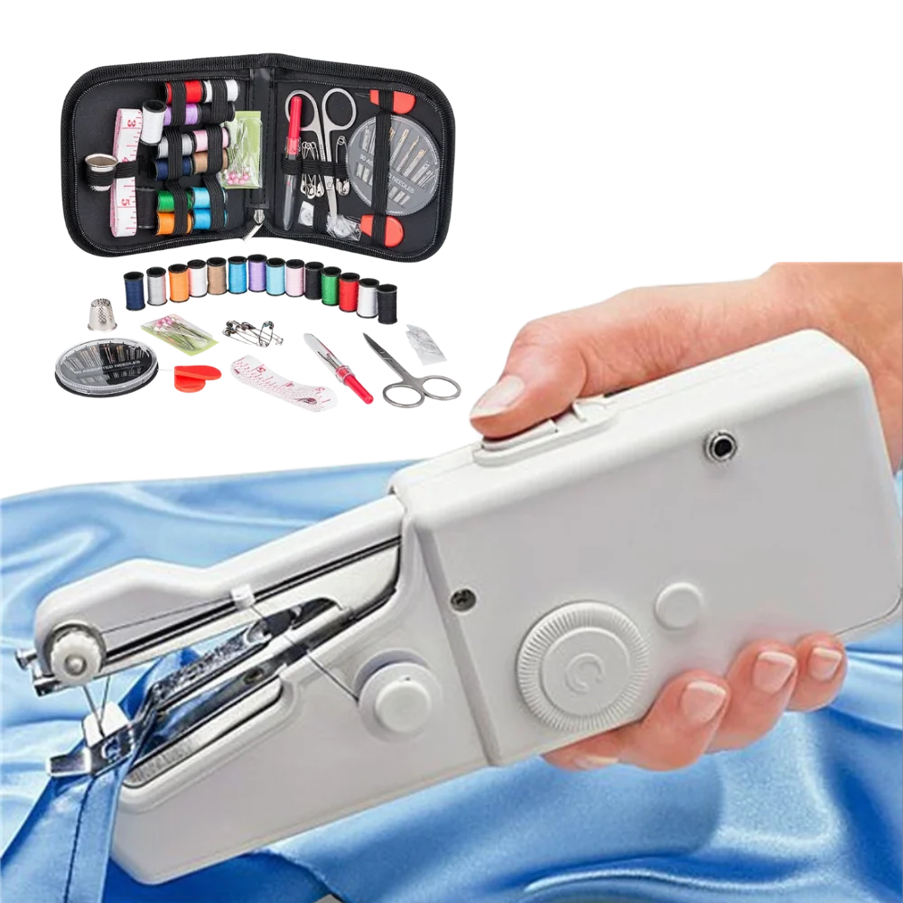 Handheld Sewing Machine | Portable & Battery-Operated | Sewing Kit Included